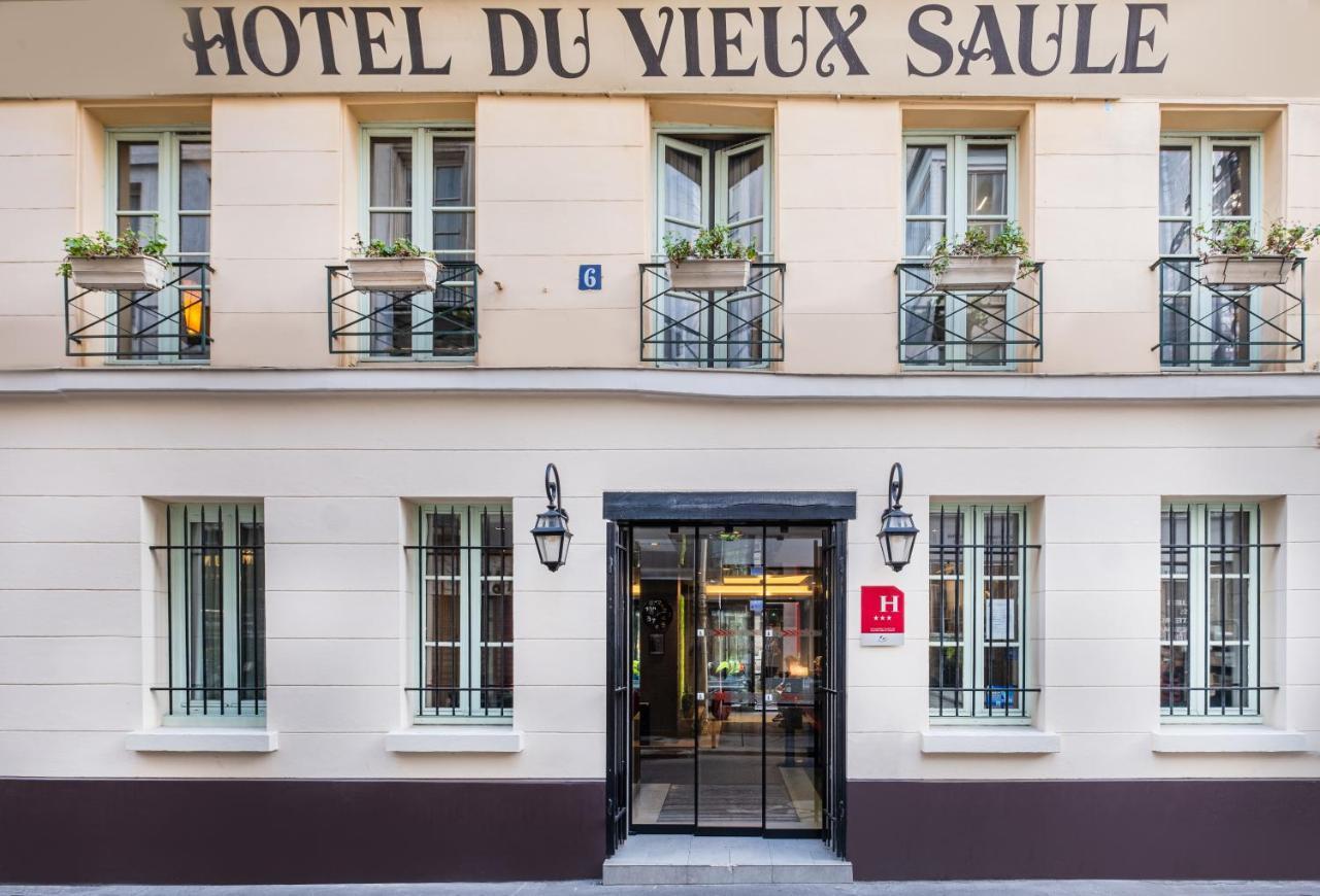 Hotel Du Vieux Saule Paris Exterior foto